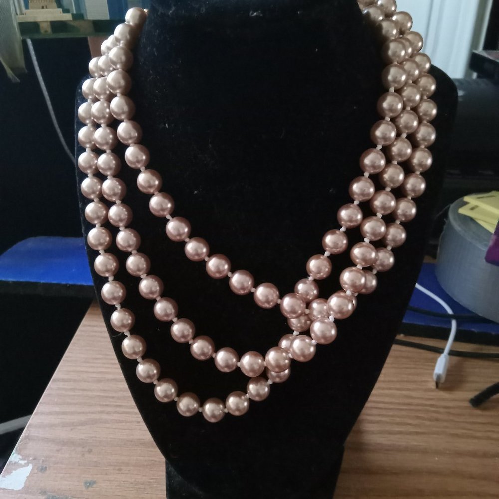 Three Strand Pearls